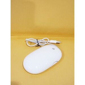 Apple Mighty Mouse A1152 USB Wired - Tested & Working